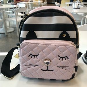 Betsey Johnson Cat Kitten Backpack